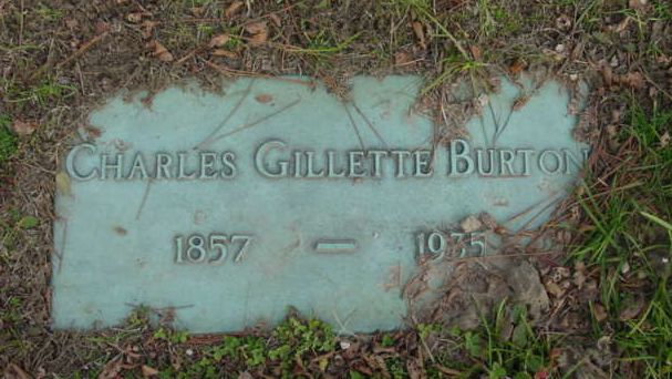 Charles Gillette Burton Grave