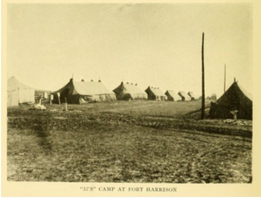 32 Camp at Ft Harrison