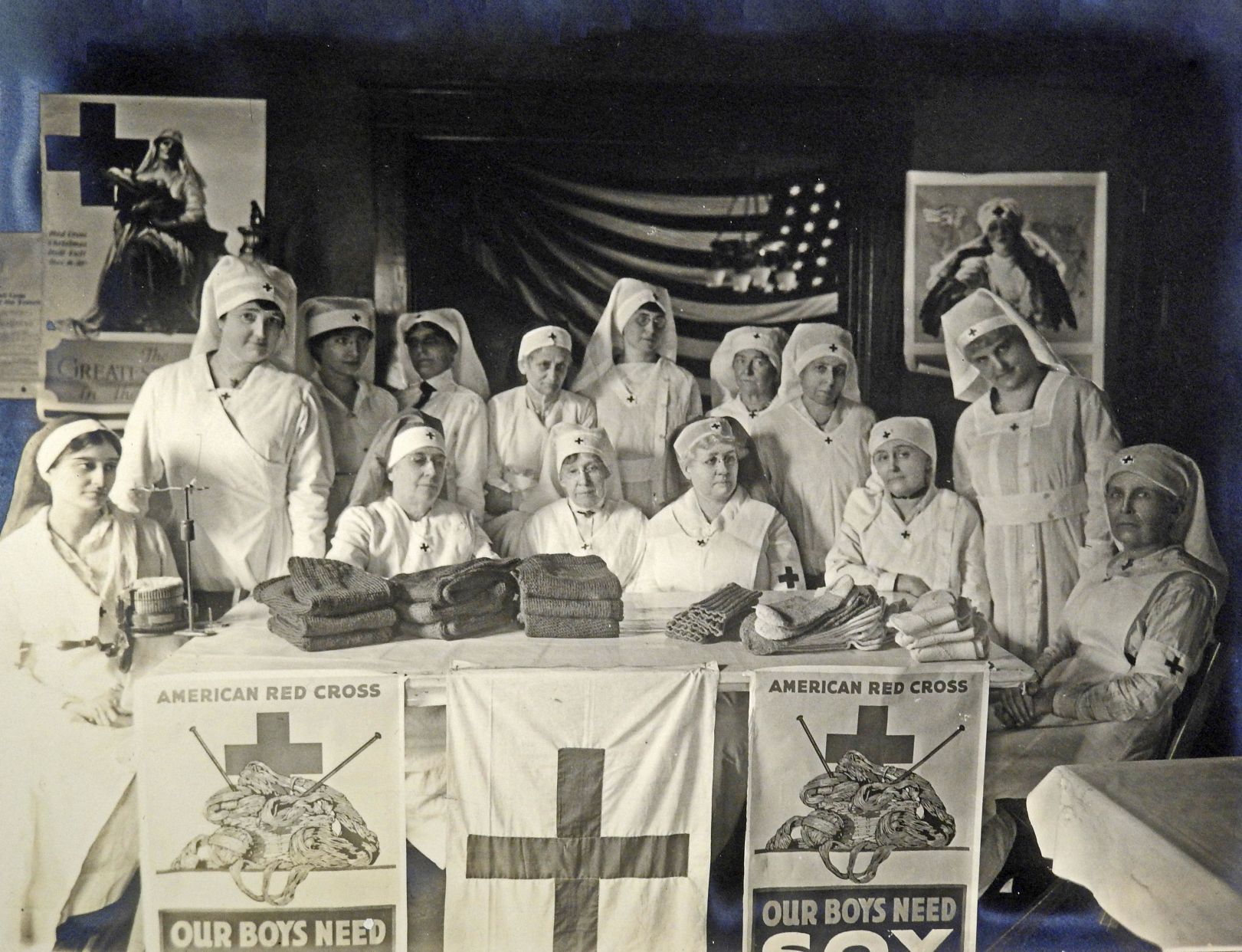 Red Cross Nurses of Miami County Indiana WWI