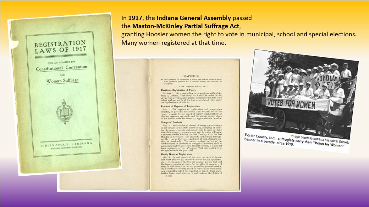Maston-McKinley Partial Suffrage Act
